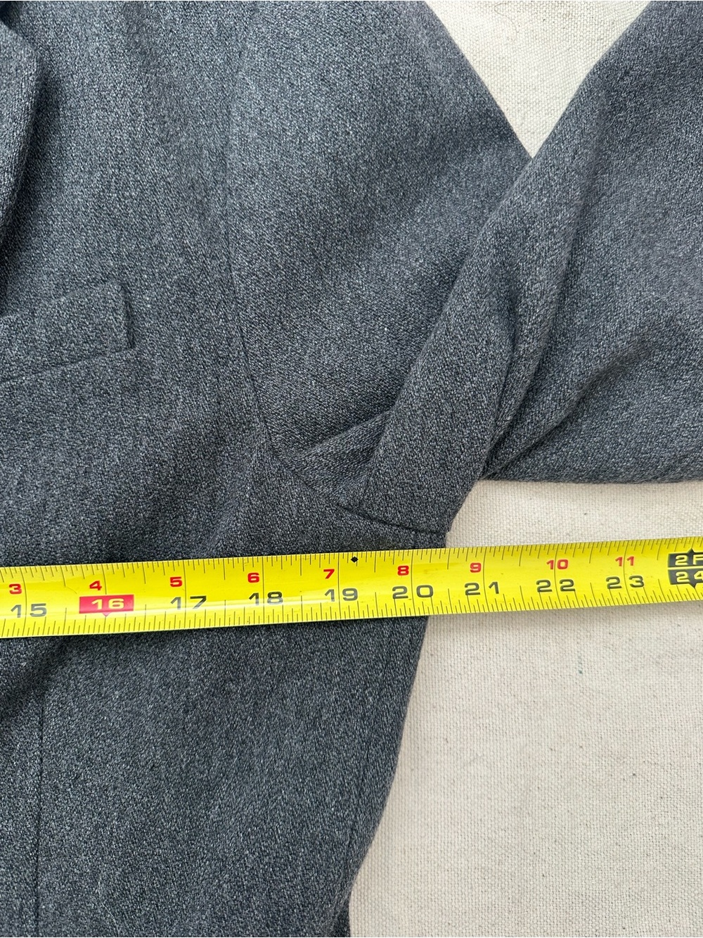 DIESEL Charcoal Grey Wool Blend Blazer Jacket - Size L (Runs Small / Slim Fit) - Picture 5 of 16